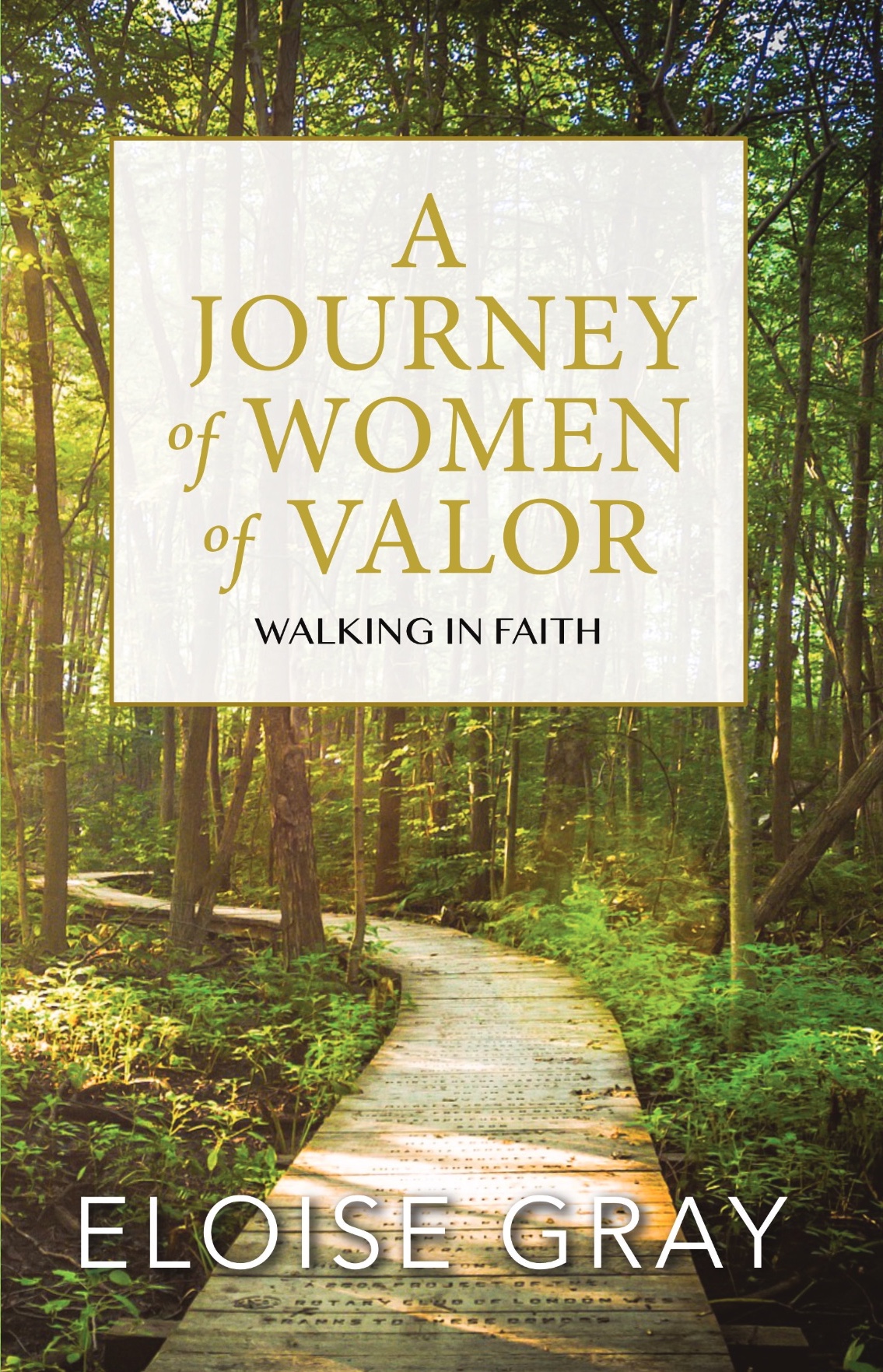 Cover of Journey of The Women of Valor by Eloise Gray
