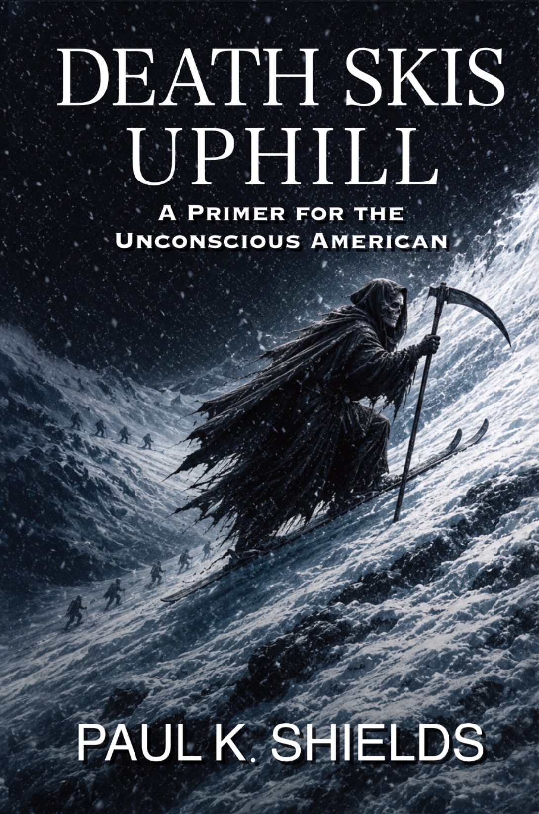 Cover of Death Skis Uphill by Paul K. Shields